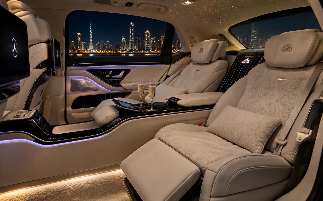Mercedes-Maybach rear cabin